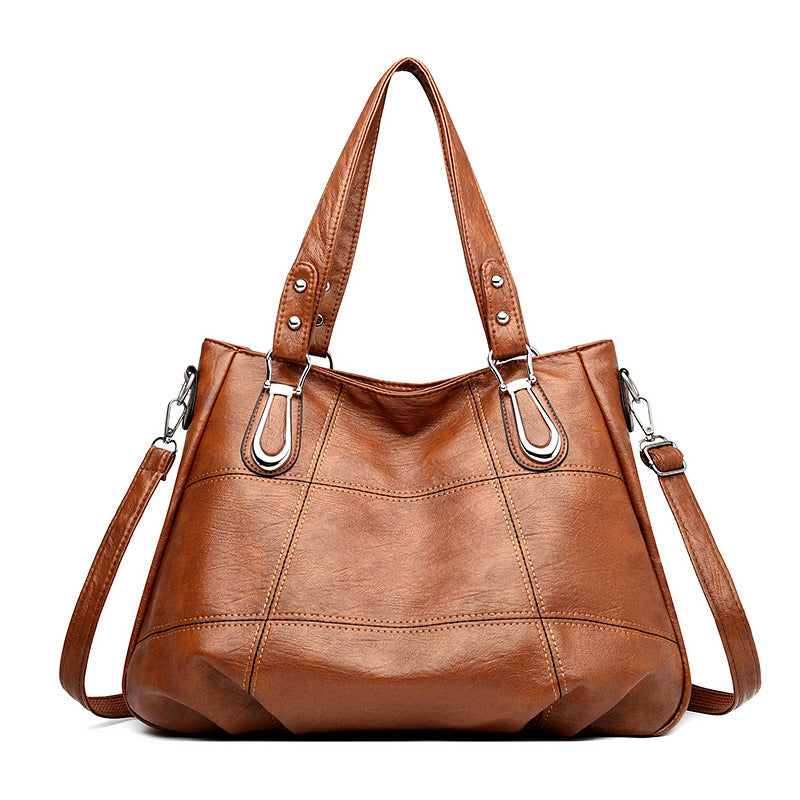 Simple And Versatile Affordable Luxury Fashion Texture Commuter Hand-carrying Bag