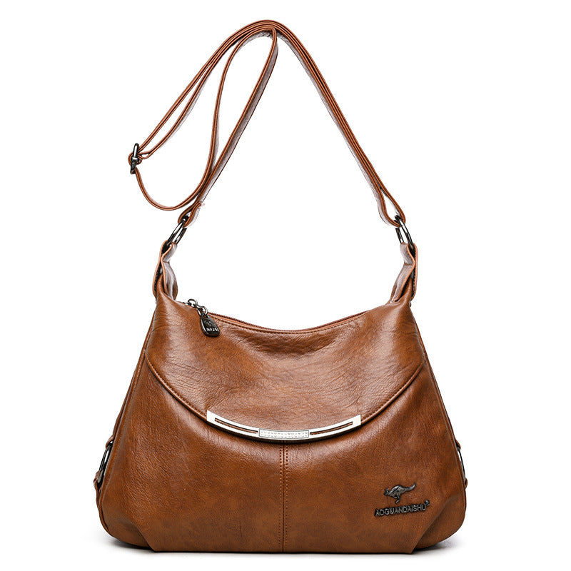 Women's Shoulder Bag Large Capacity Soft Leather