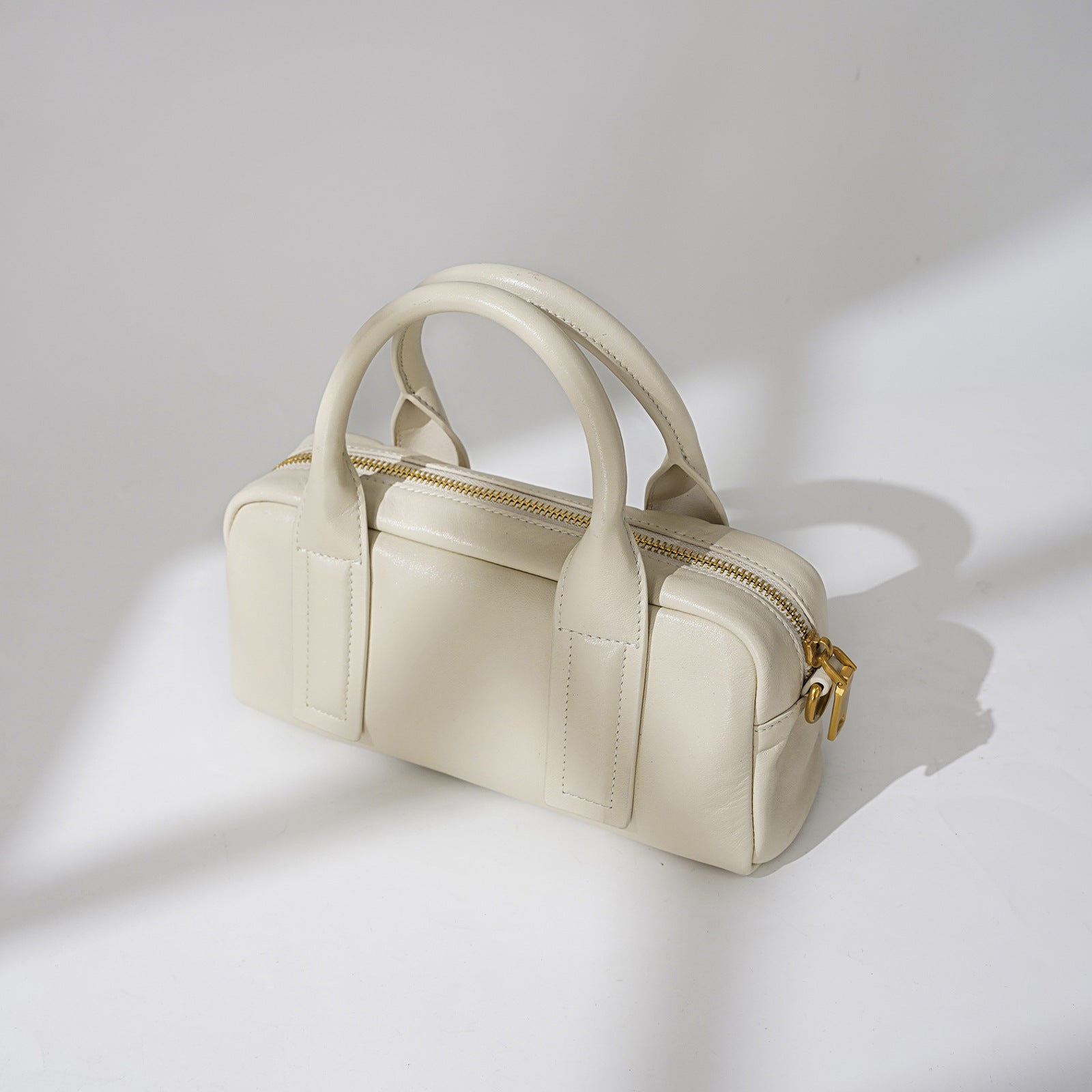 Crossbody All-matching Shoulder First Layer Cowhide Commuter Hand-carrying Bag