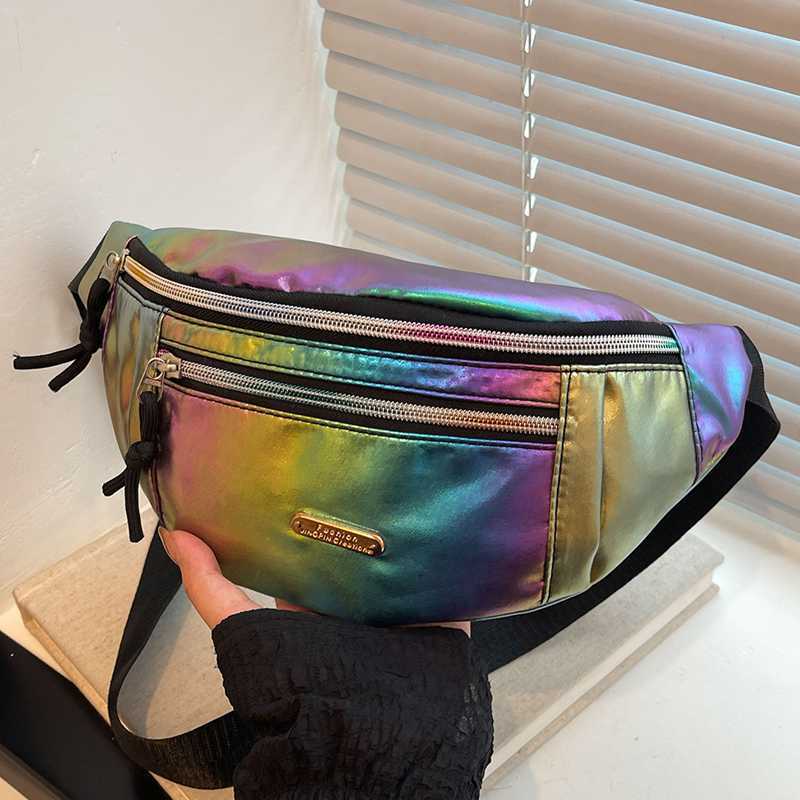 Laser Waist Bag Shoulder Crossbody Waterproof
