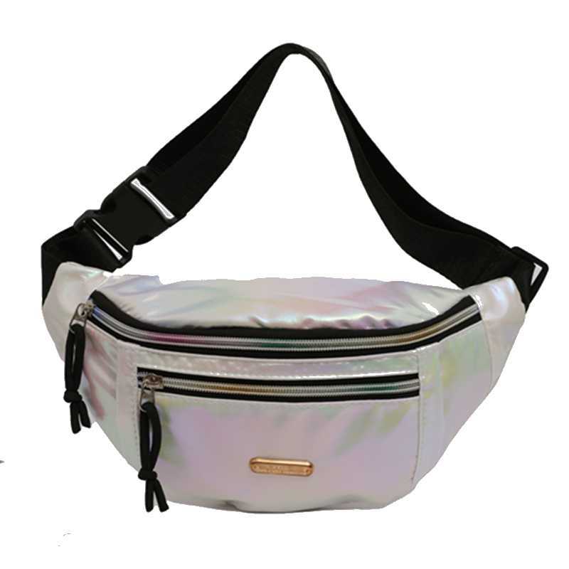Laser Waist Bag Shoulder Crossbody Waterproof