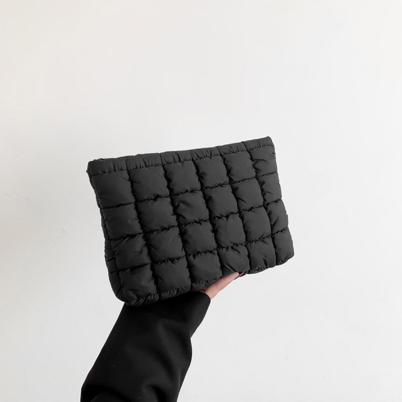 Solid Color Large Capacity Women's Down Bag