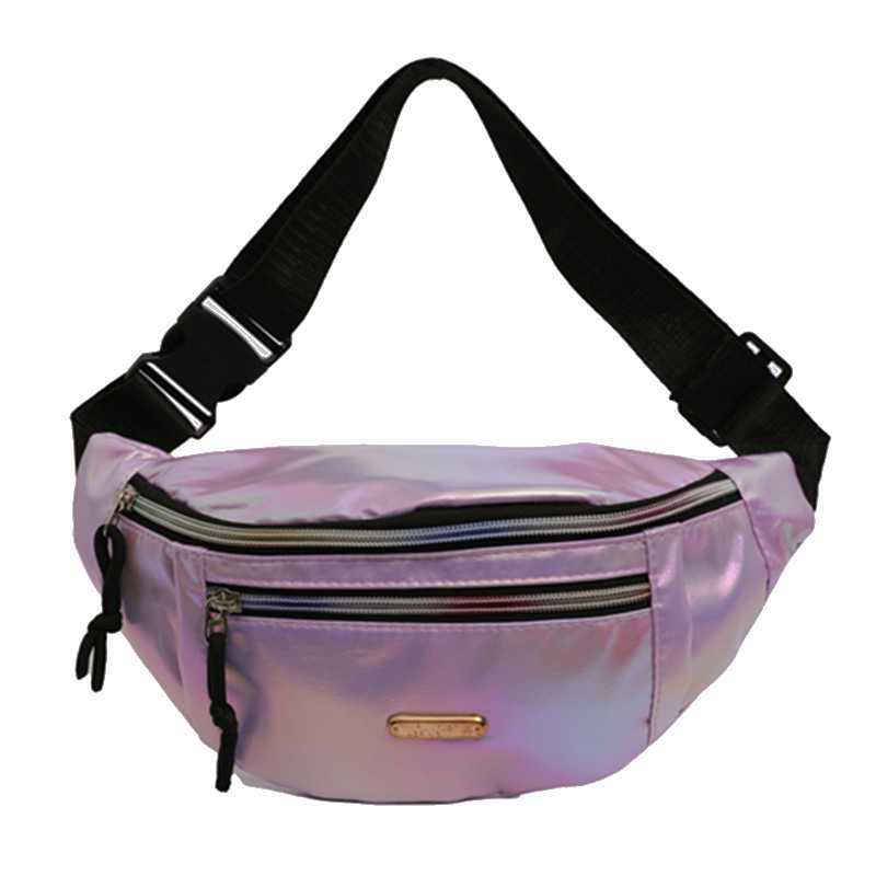 Laser Waist Bag Shoulder Crossbody Waterproof