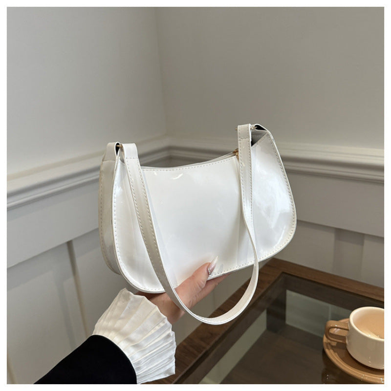 Korean Senior Sentong Qin Simple Shoulder Bag