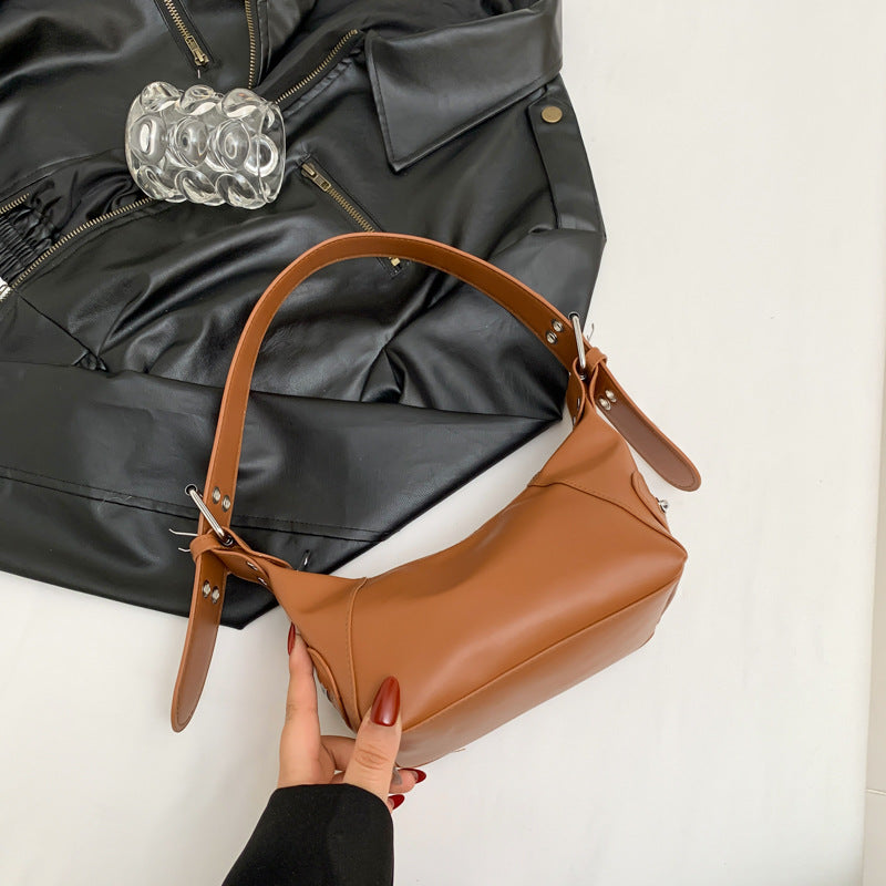 Women's Casual Portable Retro Underarm Bag