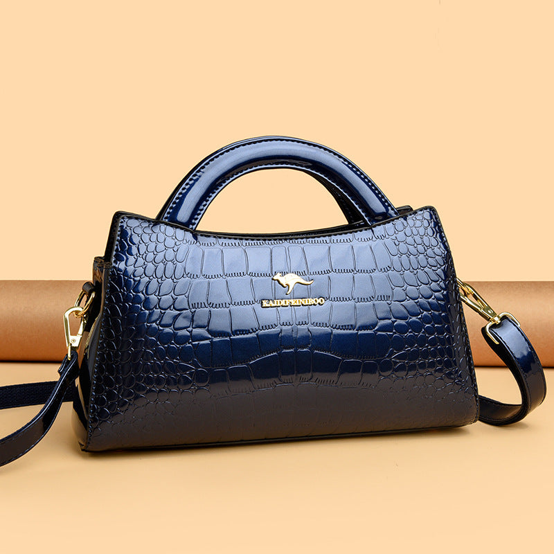 Popular Embossed Women's Shoulder Messenger Handbag