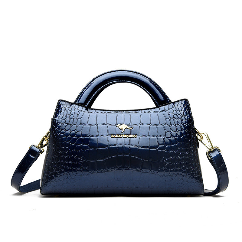 Popular Embossed Women's Shoulder Messenger Handbag