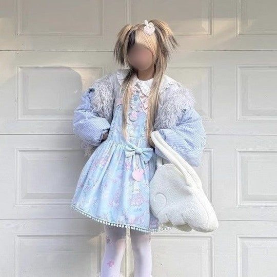 Ladies Fashion New Angel Plush Wings Style Bag