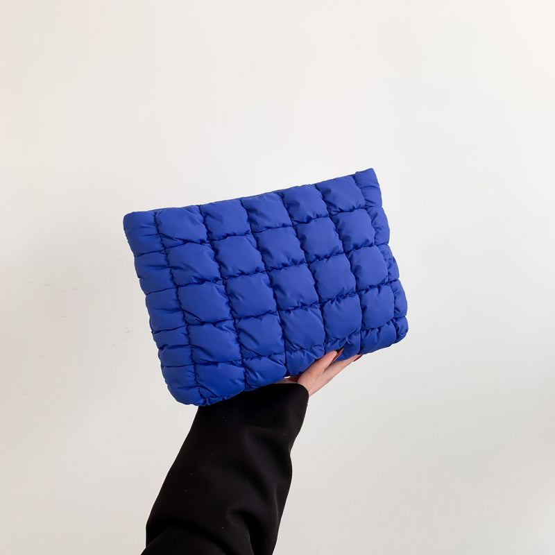 Solid Color Large Capacity Women's Down Bag