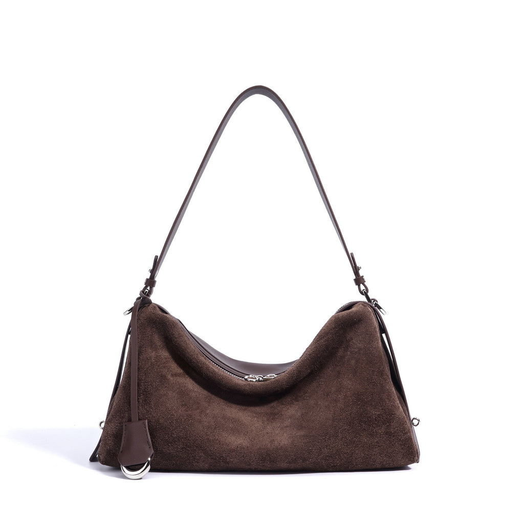 Cowhide All-match Large Capacity Totes Handbag