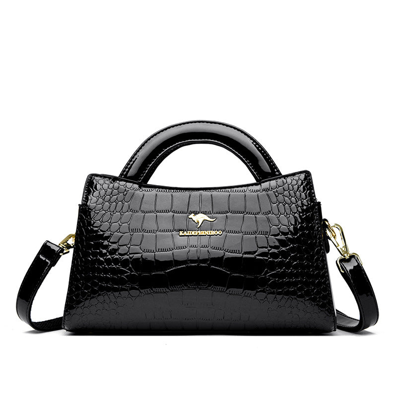Popular Embossed Women's Shoulder Messenger Handbag