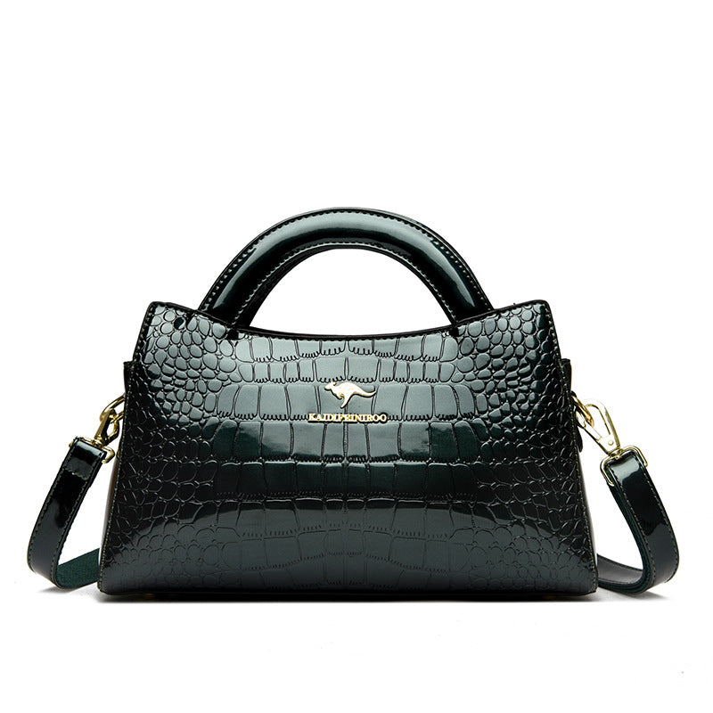 Popular Embossed Women's Shoulder Messenger Handbag