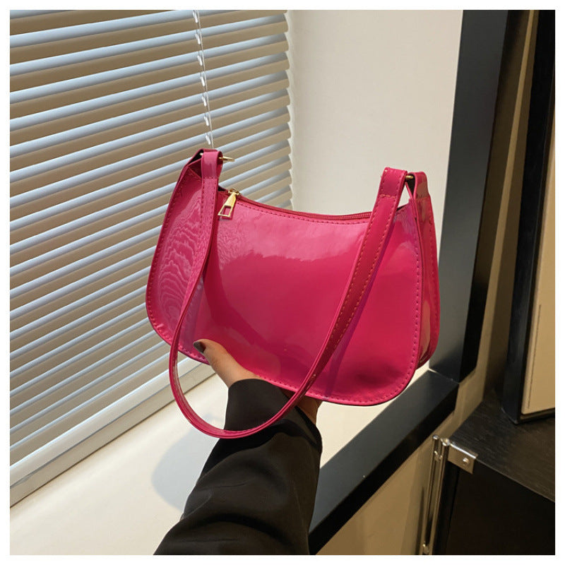 Korean Senior Sentong Qin Simple Shoulder Bag