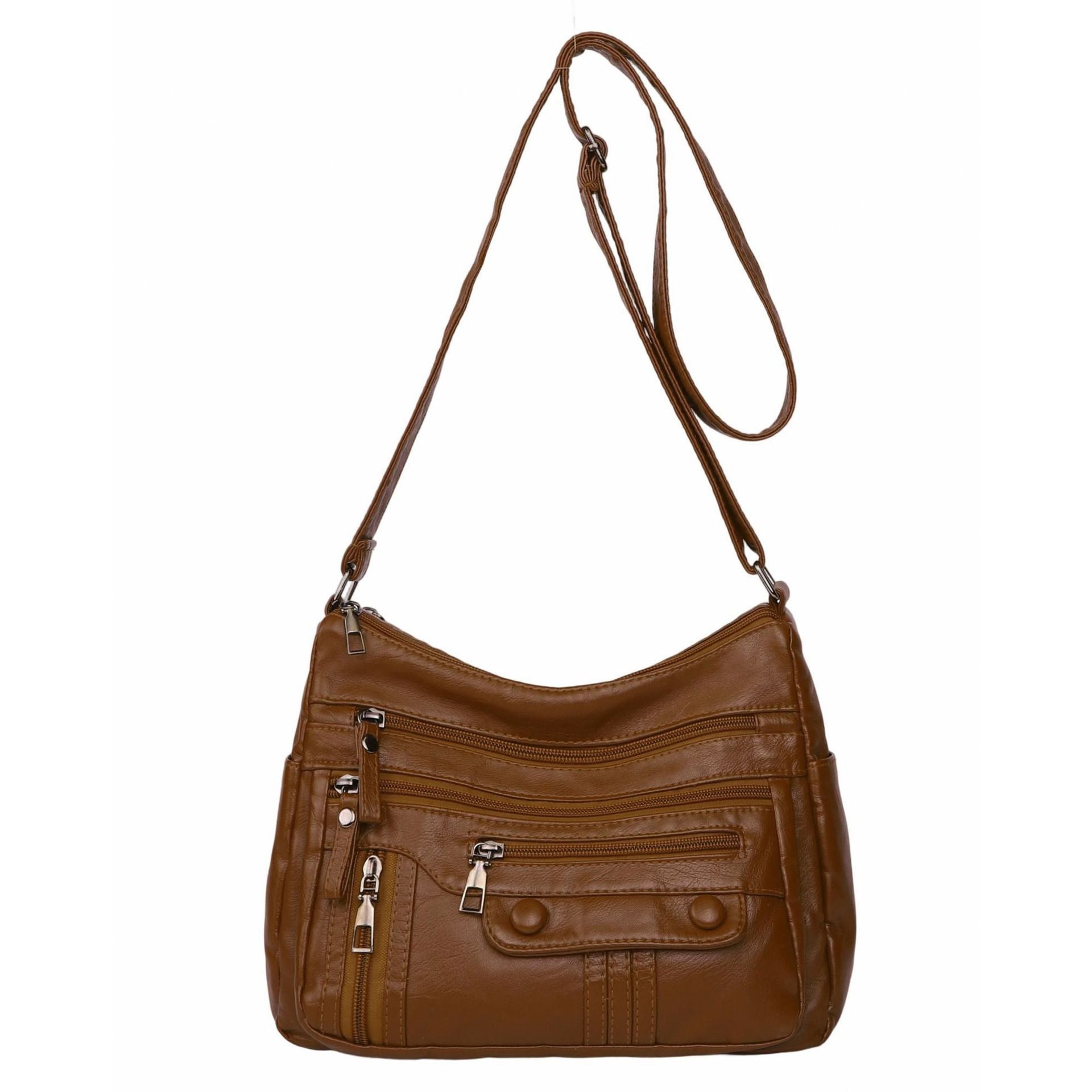 Shoulder Bag Women's Soft Leather Fashion All-match Messenger Bag