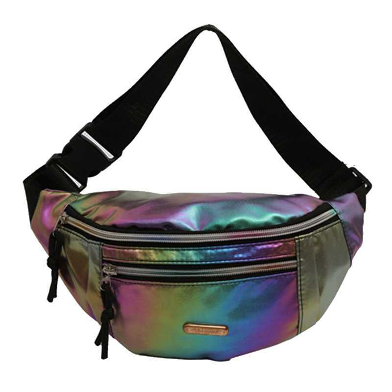 Laser Waist Bag Shoulder Crossbody Waterproof