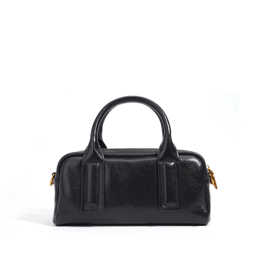 Crossbody All-matching Shoulder First Layer Cowhide Commuter Hand-carrying Bag
