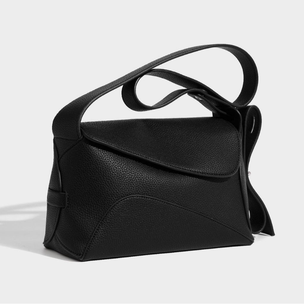 All-match Solid Color Commute Crossbody Women's Bag