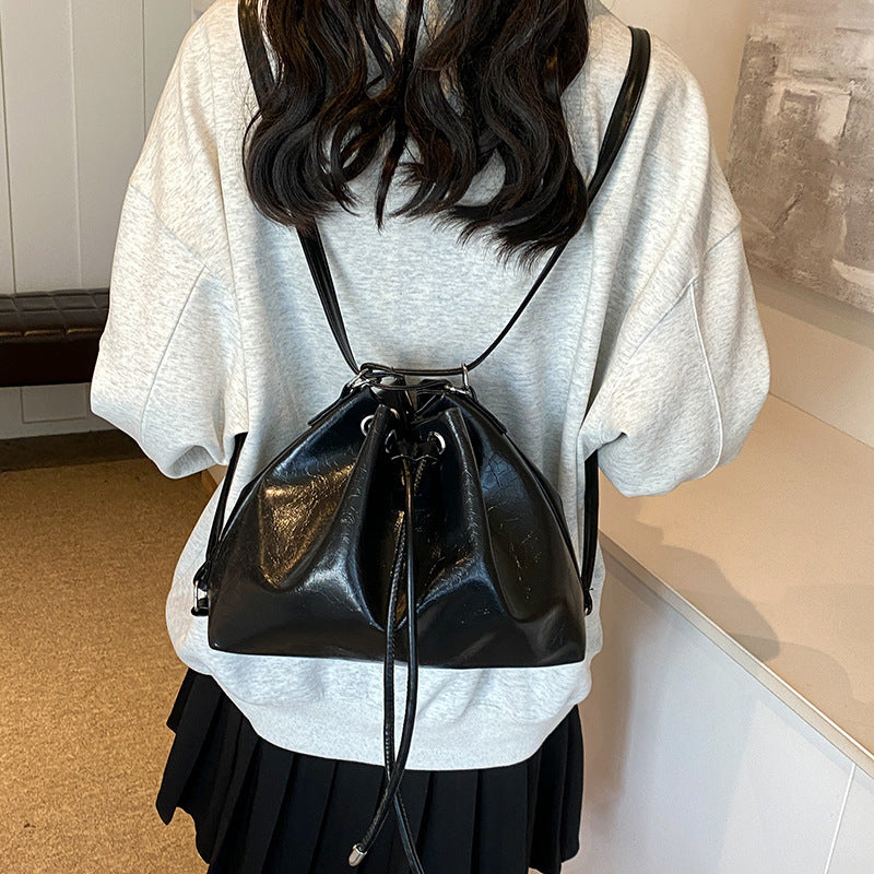 New Simple Fashion Large-capacity Bucket Bag