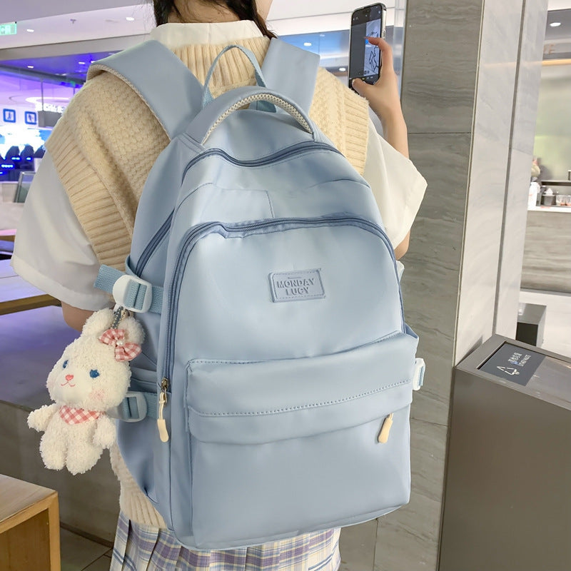 New Korean Style Simple Backpack