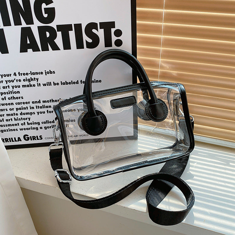 Transparent Shoulder Large Capacity Fashion Underarm Bag