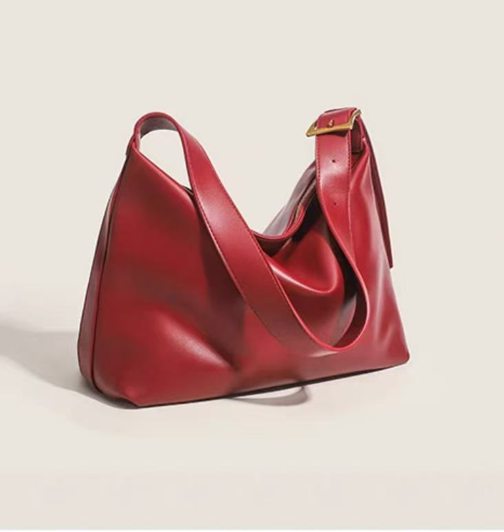Soft Collapse Simple Style One Shoulder Large Capacity Totes