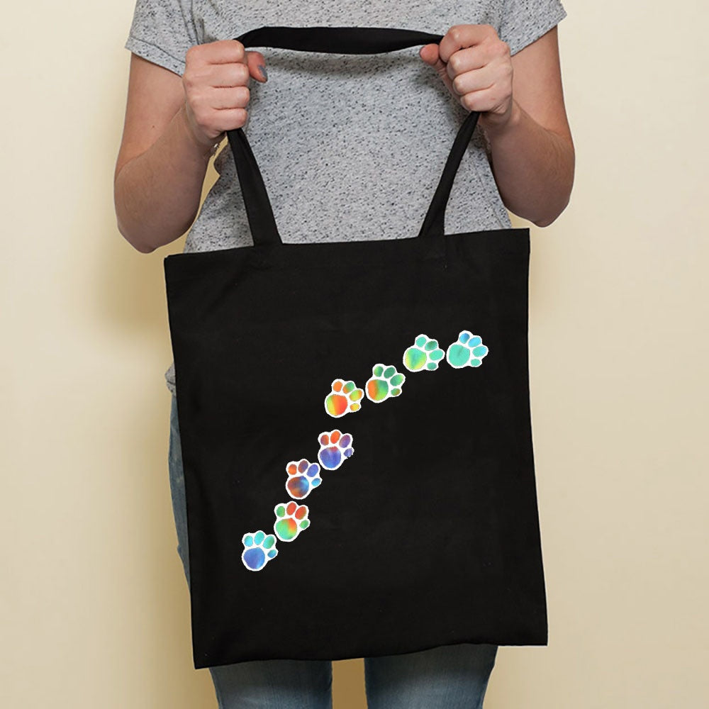 Sausage Cute Pet Dog Printed Canvas Bag