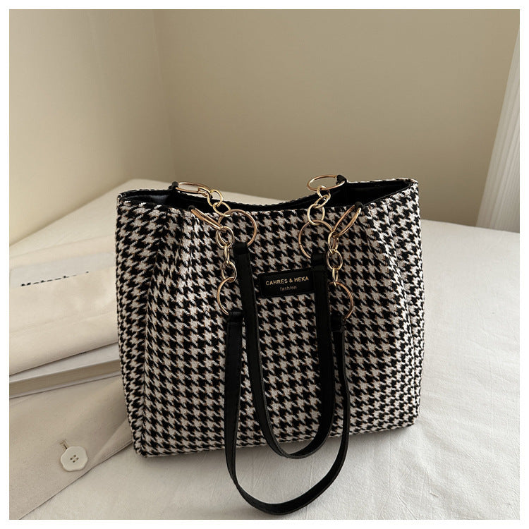 Fall Idle Style Chain Tote Shoulder Large Capacity