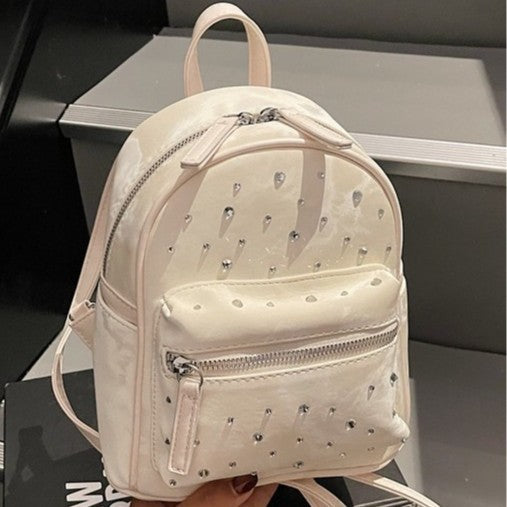 Diamond Embroidery Thread Backpack For Women