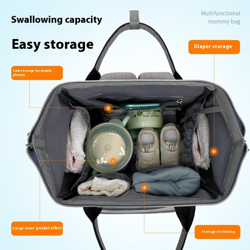 Women's Korean-style Double-shoulder Outing Baby Backpack