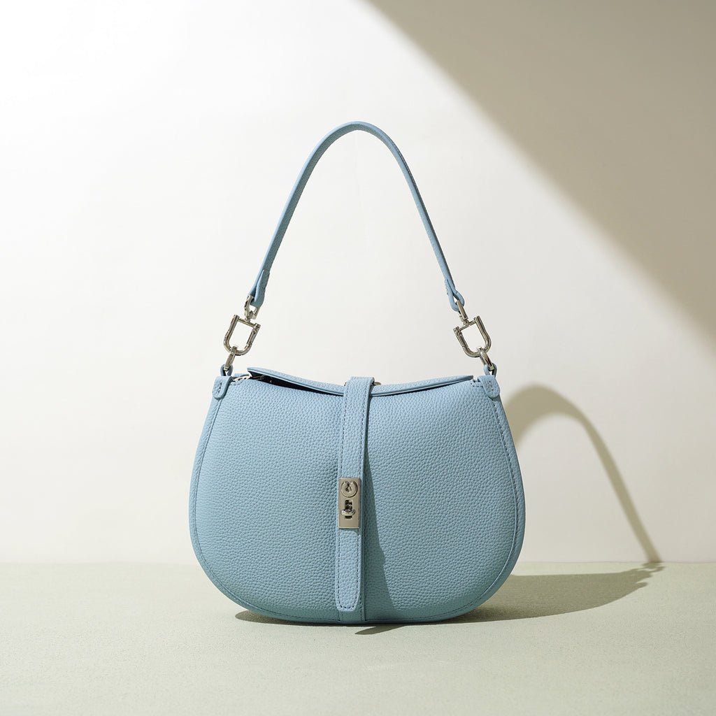 Simple Commute Genuine Leather Messenger Bag