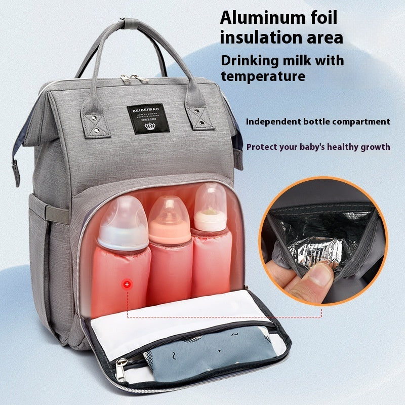 Women's Korean-style Double-shoulder Outing Baby Backpack