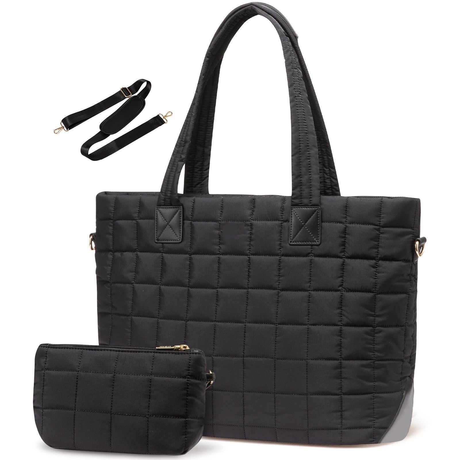 Large Capacity Tote Trendy Rhombus Shoulder Bag