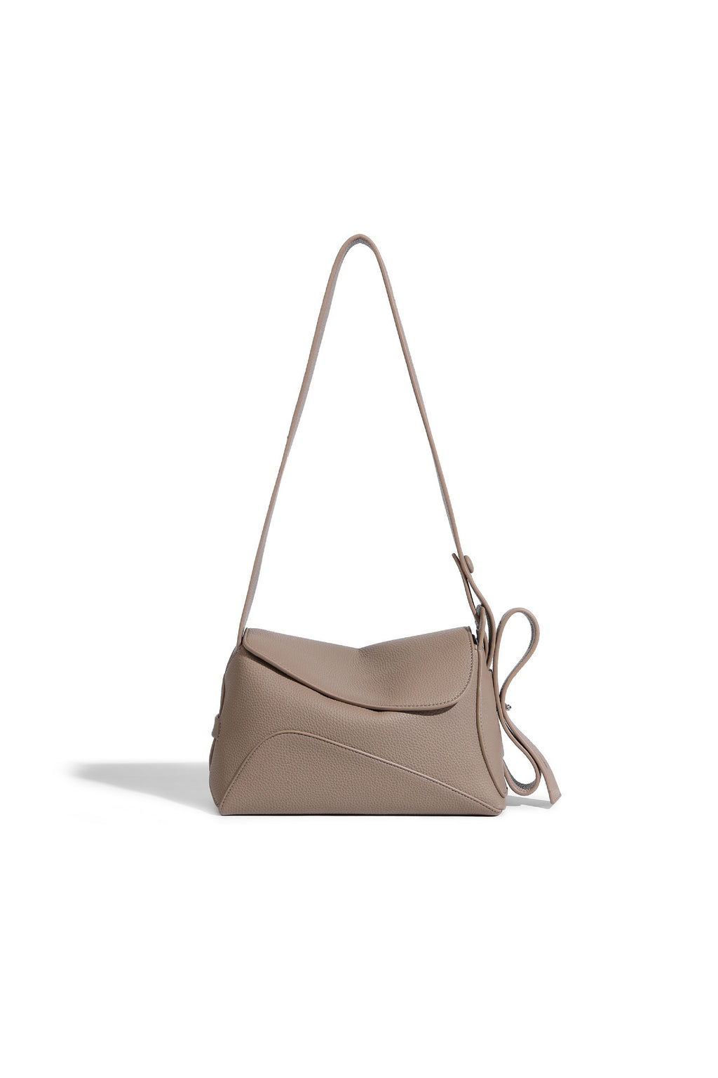 All-match Solid Color Commute Crossbody Women's Bag