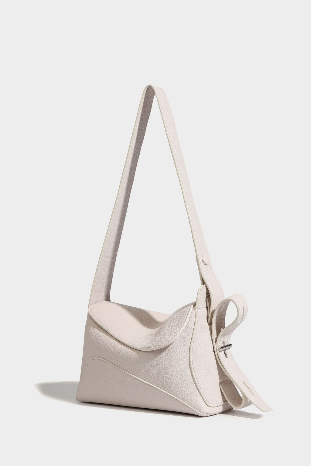 All-match Solid Color Commute Crossbody Women's Bag