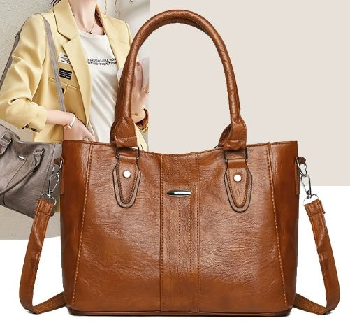 PU Portable Underarm Large Capacity Shoulder Messenger Bag