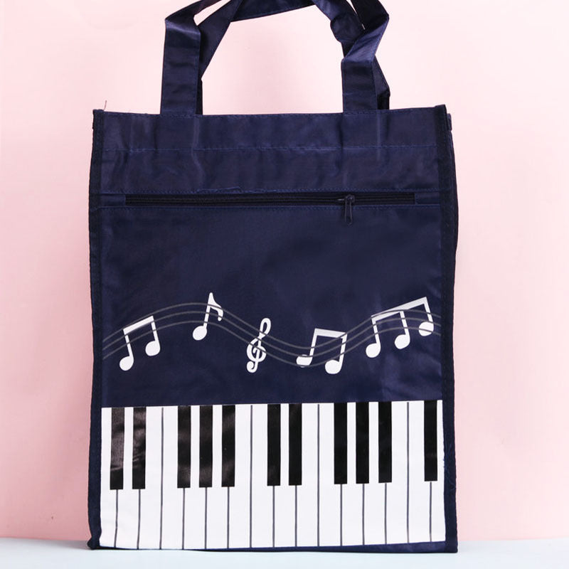 Piano Notes Tuition Bag Tote Bag Two Layers