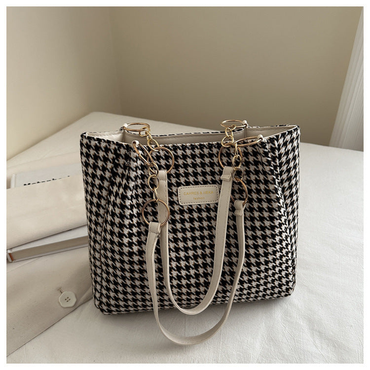 Fall Idle Style Chain Tote Shoulder Large Capacity