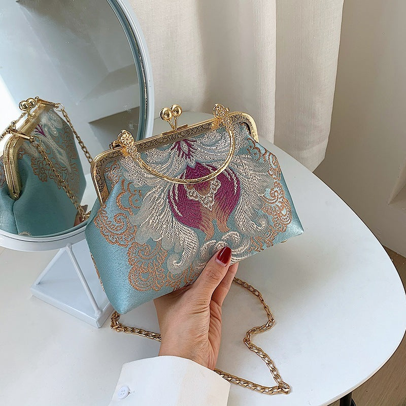 Chinese Style Embroidery Cheongsam Bags Women's Handbag