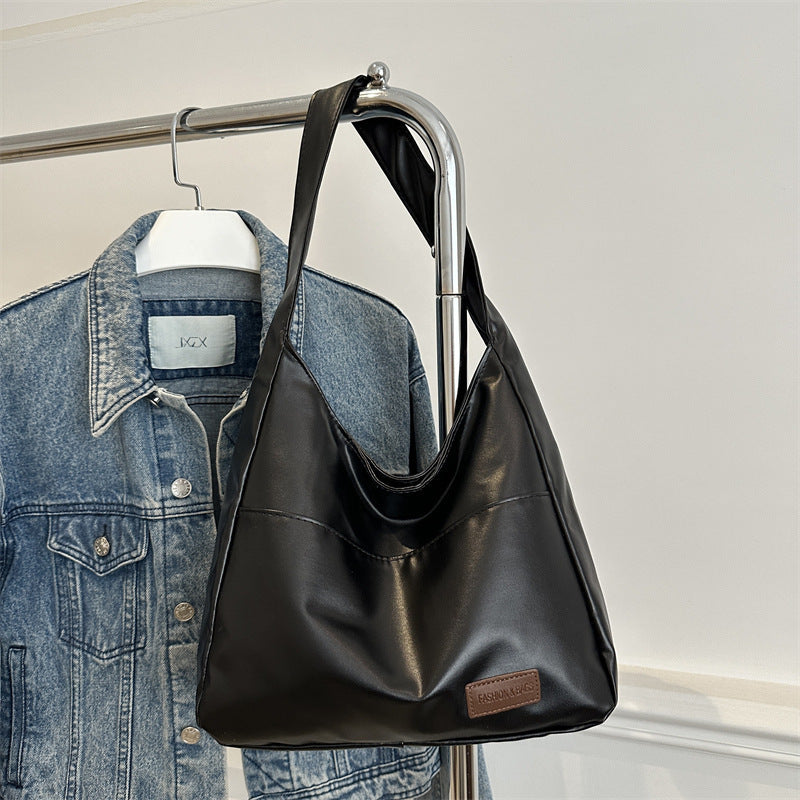 Retro Tote Bag Women's Large Capacity Korean Style