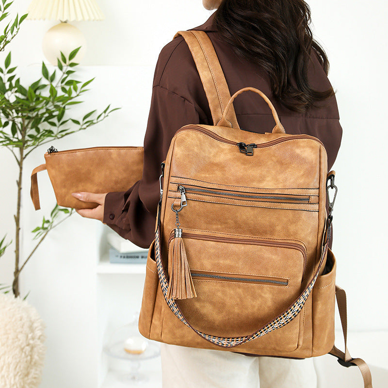 Women's Backpack Briefcase Large Capacity Computer Fashion Bag