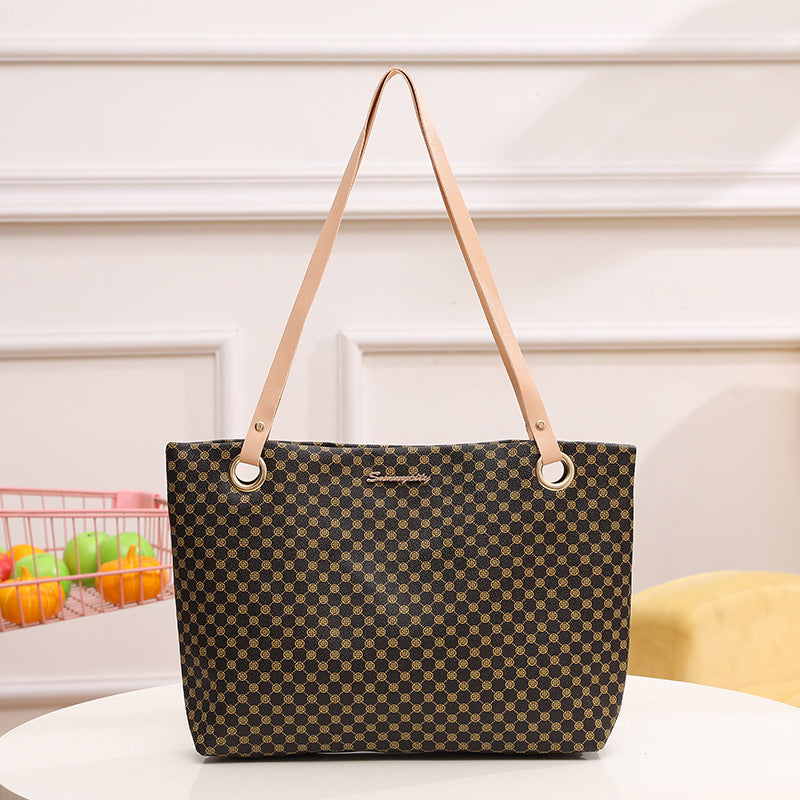 Women's Dotted Prints Shoulder Bag