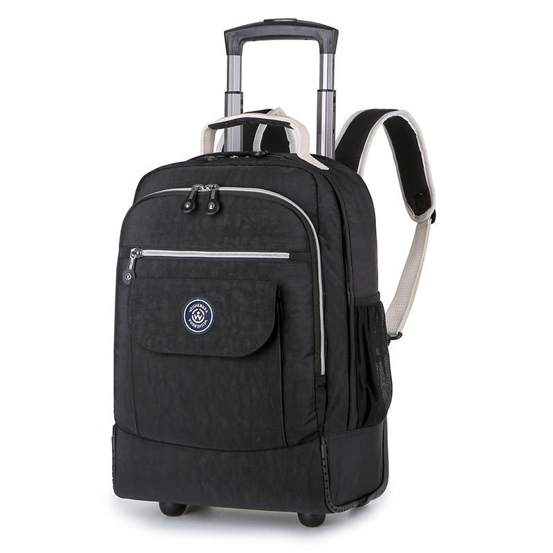Ultra-light Back Pull Dual-purpose Trolley Backpack