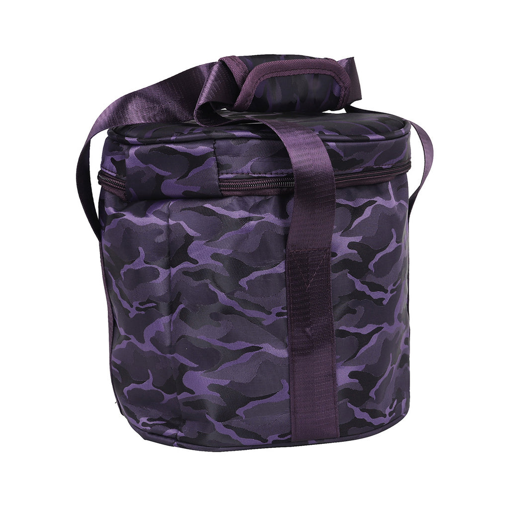 Oxford Cloth Purple With Patterns Himalaya Bowl Music Bowl Crystal Bowl Portable Tote