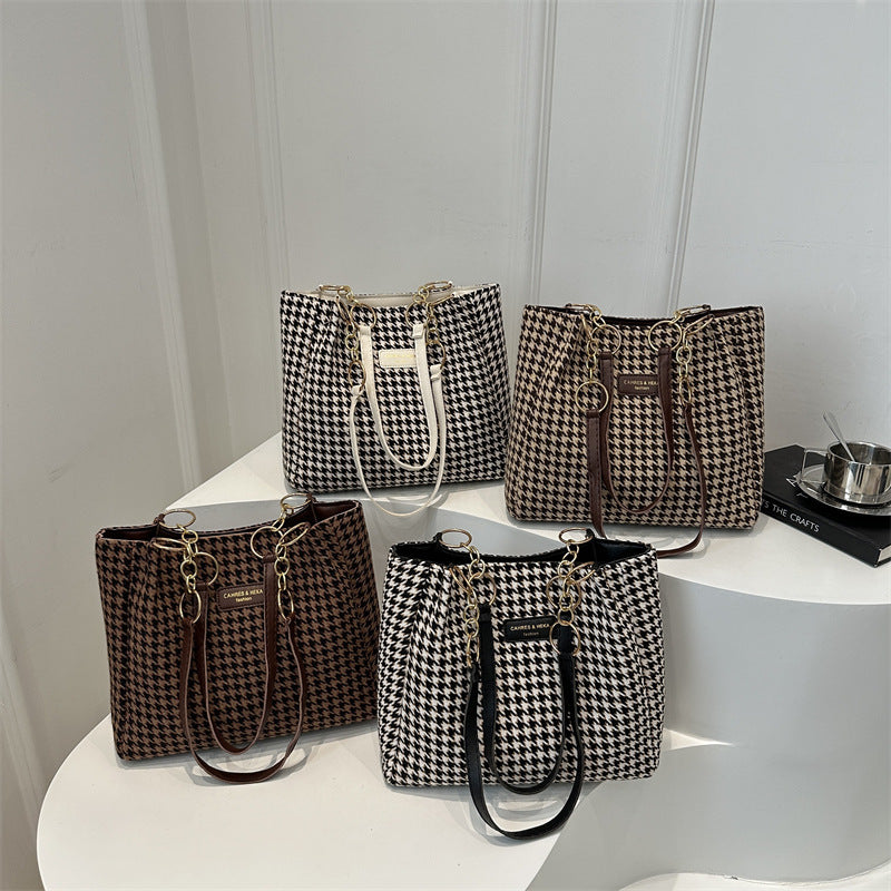 Fall Idle Style Chain Tote Shoulder Large Capacity