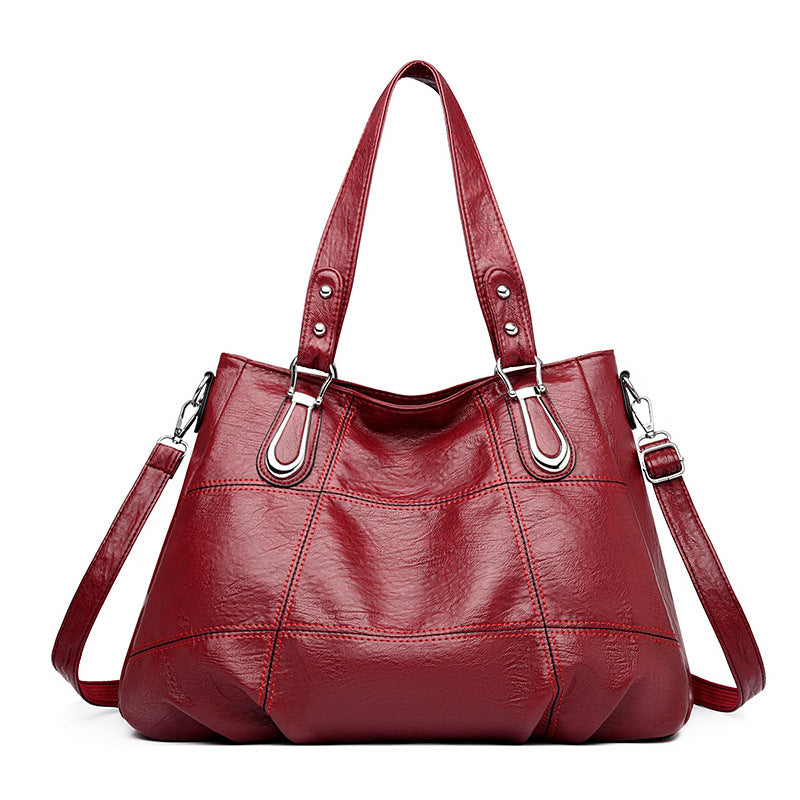 Simple And Versatile Affordable Luxury Fashion Texture Commuter Hand-carrying Bag