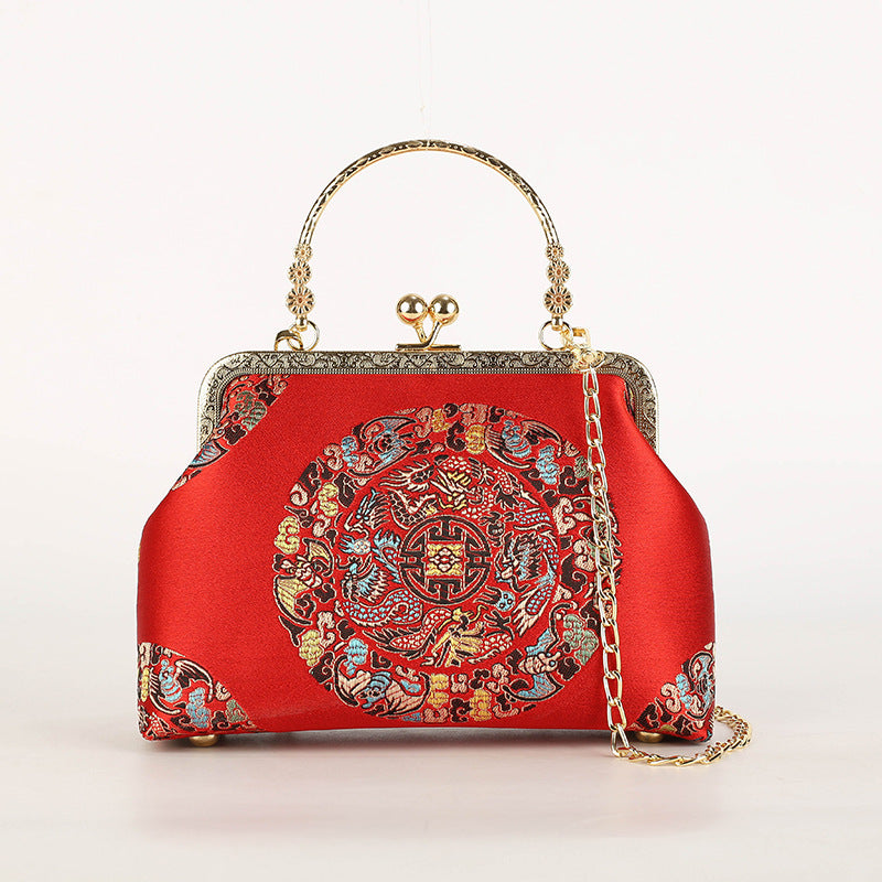 Chinese Style Embroidery Cheongsam Bags Women's Handbag