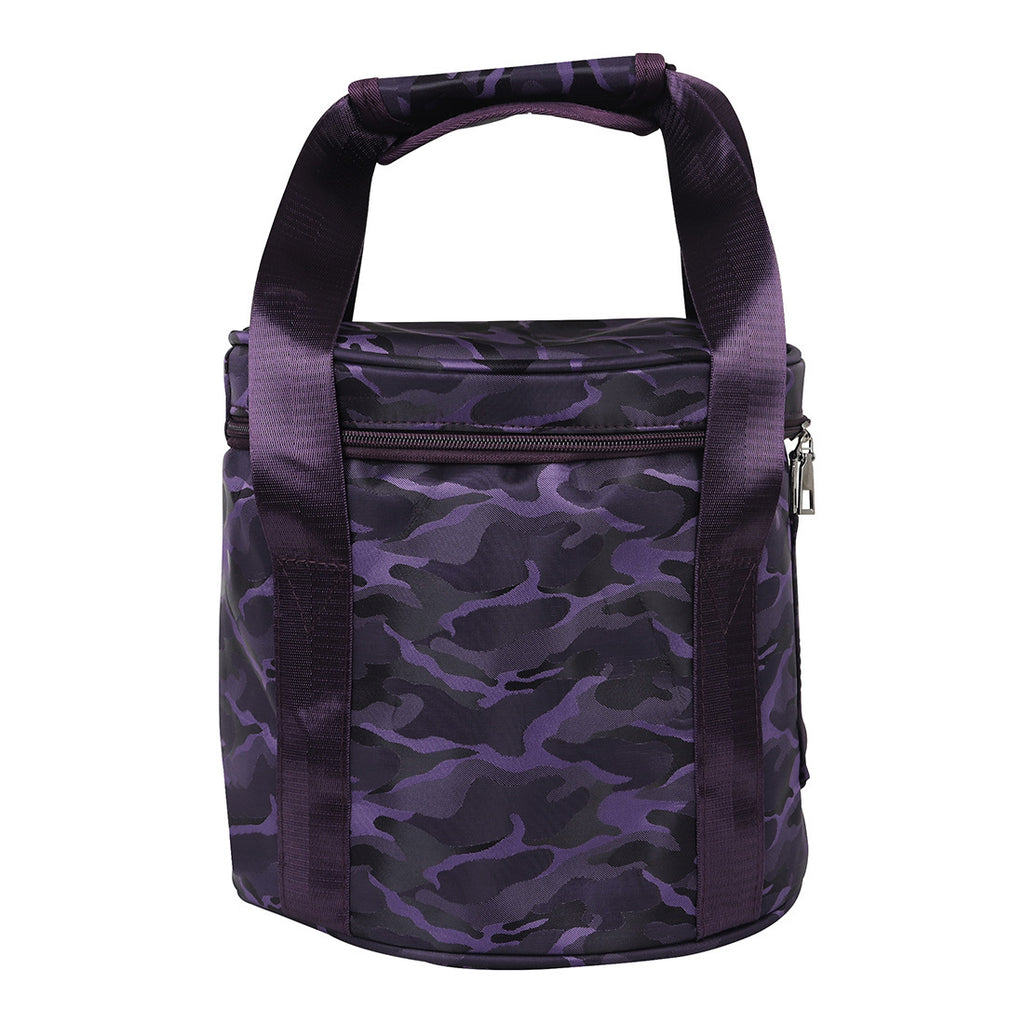 Oxford Cloth Purple With Patterns Himalaya Bowl Music Bowl Crystal Bowl Portable Tote