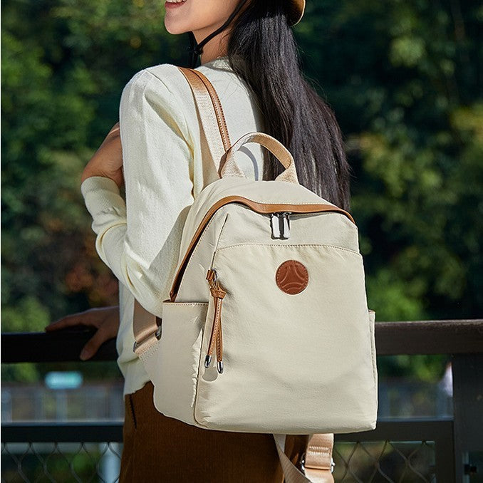 High Sense Lightweight Backpack Oxford Cloth Travel Bag