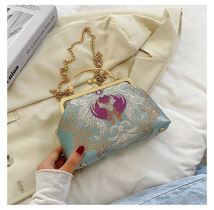 Chinese Style Embroidery Cheongsam Bags Women's Handbag