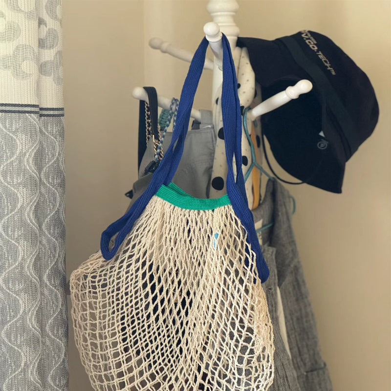 Large Thickened Non-slip Ribbon Shoulder Bag Buggy Bag